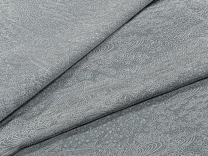 平和屋着物▽江戸小紋 単衣 風景花文 正絹 逸品 CAAX2493xi