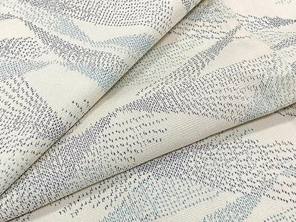 平和屋着物▽本塩沢　単衣　抽象文様　正絹　逸品　CAAX2495xi