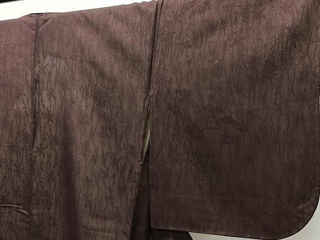 平和屋着物▽訪問着 単衣 無双 紗袷 紋紗×紗 成り物 正絹 逸品 CAAX2510xi