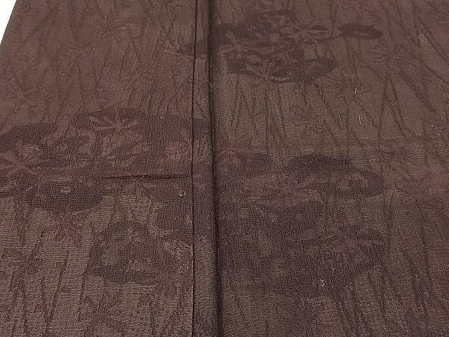 平和屋着物▽訪問着 単衣 無双 紗袷 紋紗×紗 成り物 正絹 逸品 CAAX2510xi