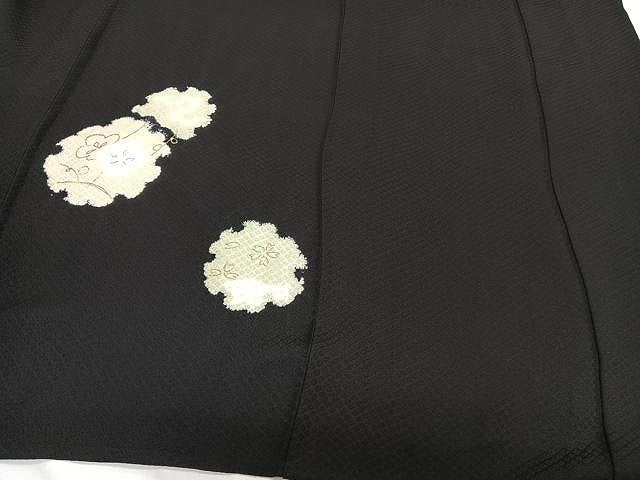 平和屋着物▽訪問着　単衣　絞り　雪輪花文　金彩　正絹　逸品　CAAX2512xi