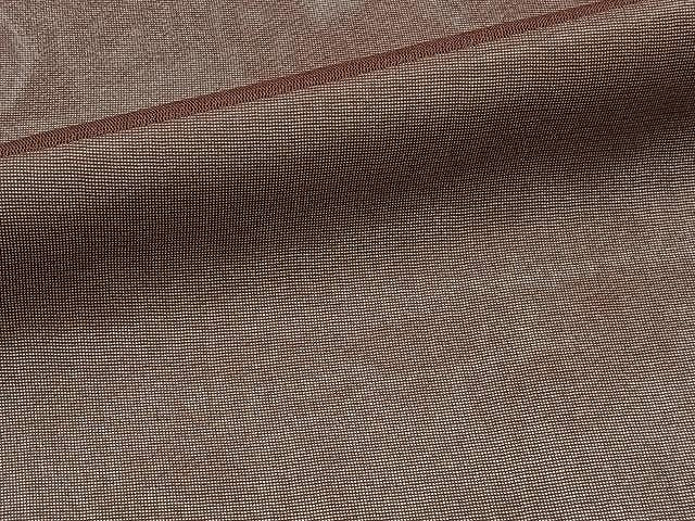 平和屋着物▽上質な色無地 単衣 赤褐色 正絹 逸品 CAAX2518xi