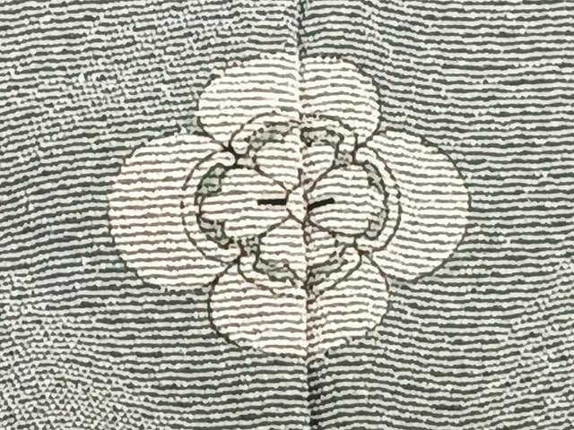 平和屋着物▽上質な色無地 単衣 柳鼠色 正絹 逸品 CAAX2520xi