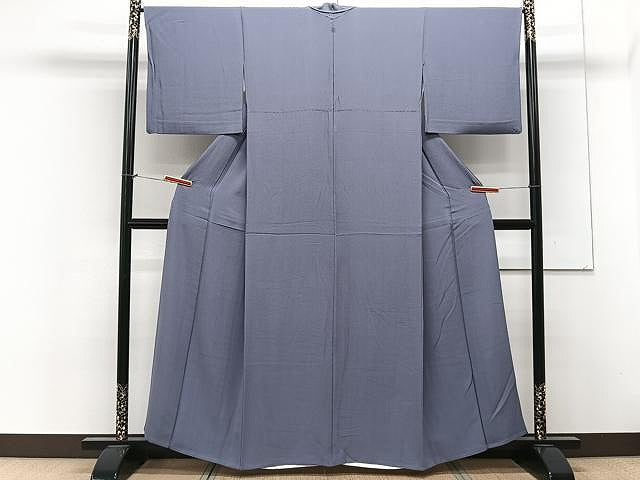 平和屋着物▽上質な色無地 単衣 紅掛花色 正絹 逸品 CAAX2521xi