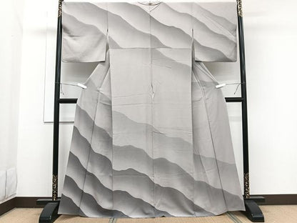 平和屋着物●訪問着 霞文 暈し染め 正絹 逸品 CAAX2600xi