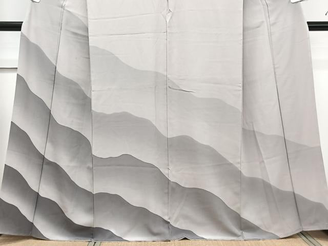 平和屋着物●訪問着 霞文 暈し染め 正絹 逸品 CAAX2600xi
