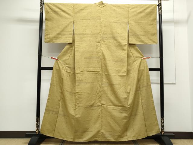 平和屋着物●上質な紬　吉祥文　正絹　逸品　CAAX3045th
