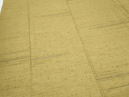 平和屋着物●上質な紬　吉祥文　正絹　逸品　CAAX3045th