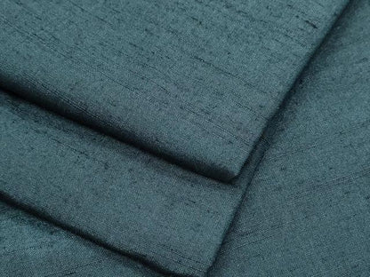 平和屋着物●男性 紬 色無地 高麗納戸色 正絹 逸品 CAAX3064th