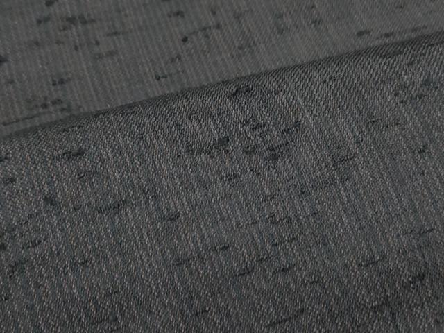平和屋着物●男性　髭紬　霞文　正絹　逸品　CAAX3069th