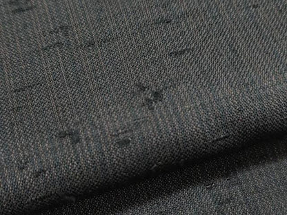 平和屋着物●男性　髭紬　霞文　正絹　逸品　CAAX3069th