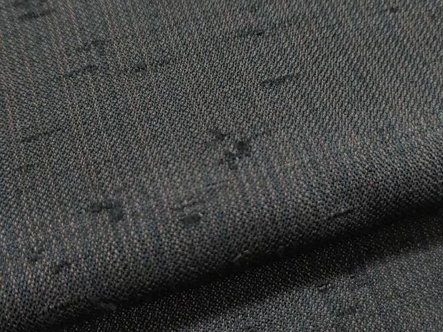 平和屋着物●男性　髭紬　霞文　正絹　逸品　CAAX3069th