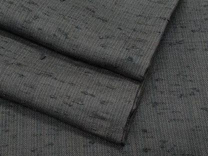 平和屋着物●男性　髭紬　霞文　正絹　逸品　CAAX3069th