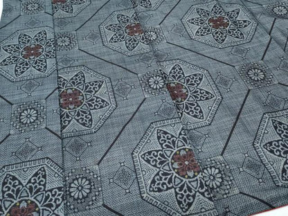 平和屋着物●本場大島紬 吉祥文 正絹 逸品 CAAX3073th