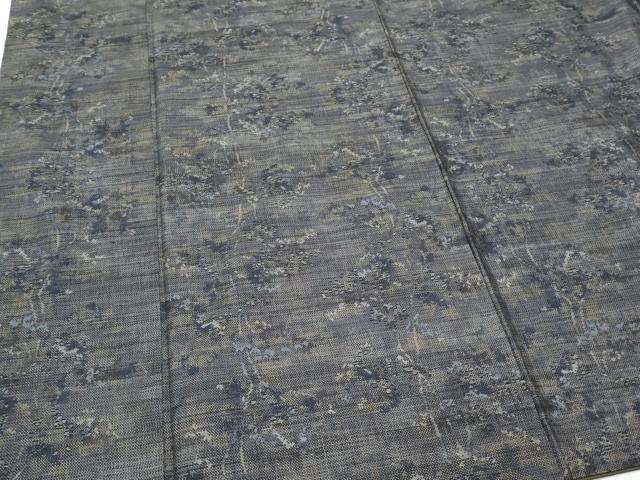 平和屋着物●本場大島紬　9マルキ　樹林文　正絹　逸品　CAAX3080th