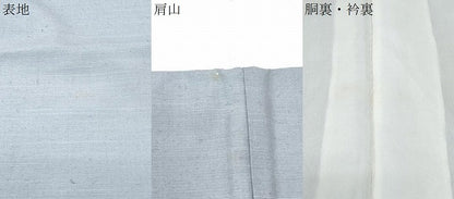 平和屋着物●訪問着　紬地　風景文　正絹　逸品　CAAX3088th