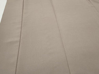 平和屋着物●上質な色無地　鳩羽鼠色　正絹　逸品　CAAX3127th