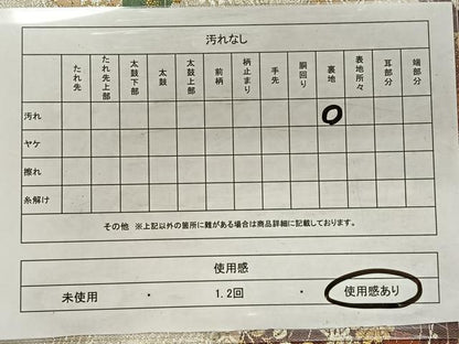 平和屋着物◎六通柄袋帯唐織　地紙花文　金銀糸　正絹　逸品　CAAX3320qv