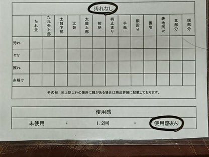 平和屋着物◎太鼓柄袋帯　遠山重ね文　金糸　正絹　逸品　CAAX3524qv