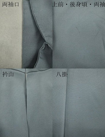 平和屋着物●江戸小紋　作家物　角通し　正絹　逸品　CAAX4406ut