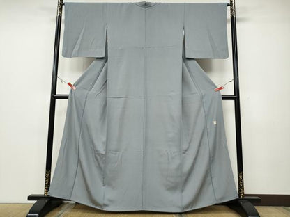 平和屋着物●江戸小紋　作家物　角通し　正絹　逸品　CAAX4406ut