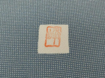 平和屋着物●江戸小紋　作家物　角通し　正絹　逸品　CAAX4406ut