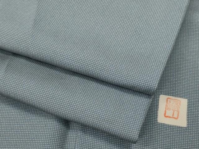 平和屋着物●江戸小紋　作家物　角通し　正絹　逸品　CAAX4406ut