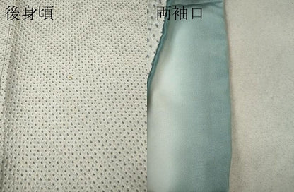 平和屋着物●大変加工の良い総絞り小紋　正絹　逸品　CAAX4428ut