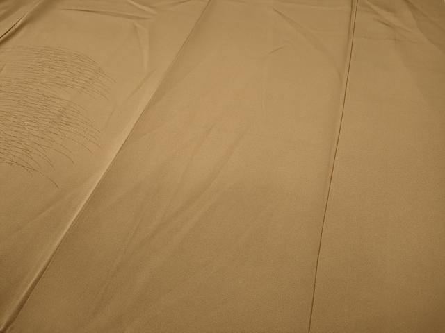 平和屋着物●訪問着 竹屋町刺繍 枝花文 金彩 正絹 逸品 CAAX4452ut