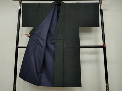 平和屋着物●男性　紬　霞文　正絹　逸品　CAAX4495ut