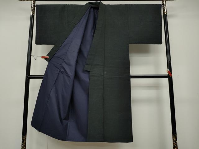 平和屋着物●男性　紬　霞文　正絹　逸品　CAAX4495ut