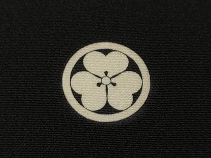 平和屋着物●本加賀友禅作家 白坂幸蔵 黒留袖 風景草花文 正絹 逸品 CAAX4516ut