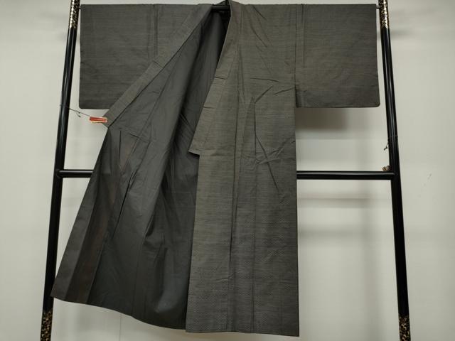 平和屋着物●男性 本場大島紬 アンサンブル 吉祥文 正絹 逸品 CAAX4539ut