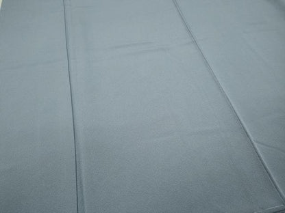 平和屋着物●上質な色無地 霞地紋 淡藤色 正絹 逸品 未使用 CAAX4548ut