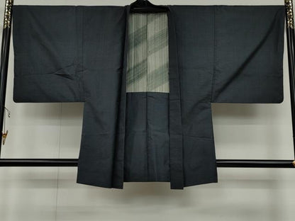 平和屋着物●男性　本場大島紬　アンサンブル　100亀甲　総詰め　正絹　逸品　CAAX4566ut