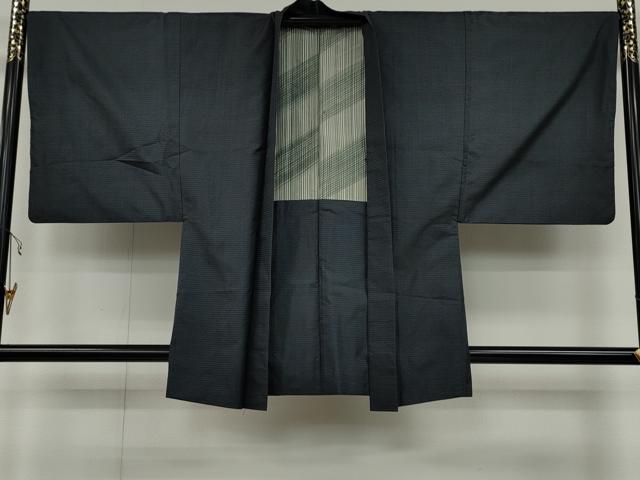 平和屋着物●男性　本場大島紬　アンサンブル　100亀甲　総詰め　正絹　逸品　CAAX4566ut