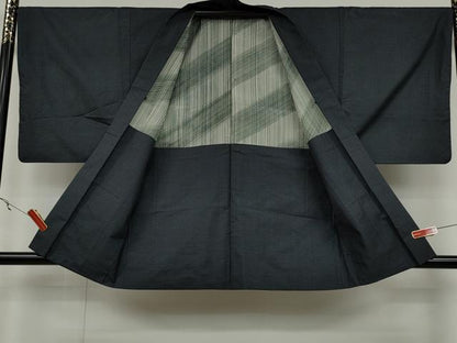 平和屋着物●男性　本場大島紬　アンサンブル　100亀甲　総詰め　正絹　逸品　CAAX4566ut