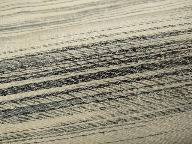 平和屋着物●上質な紬 横段霞文 正絹 逸品 CAAX4578ut
