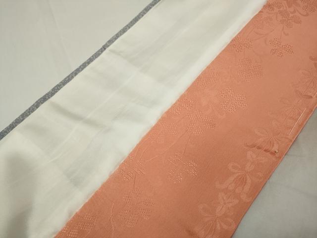 平和屋着物●訪問着　駒刺繍　吉祥草花文　金彩　正絹　逸品　CAAX4618ut