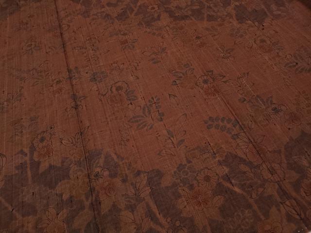 平和屋着物●訪問着　生紬　辻が花　正絹　逸品　未使用　CAAX4642ut
