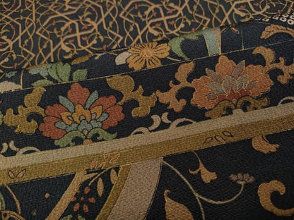 平和屋着物●訪問着 更紗花唐草吉祥文 金彩 ますいわ屋扱い 正絹 逸品 CAAX4655ut