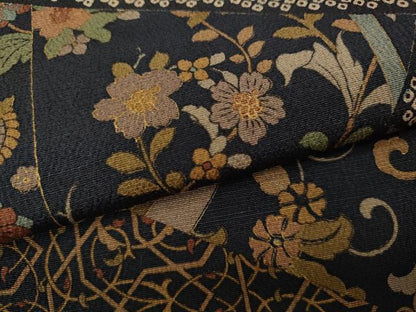 平和屋着物●訪問着 更紗花唐草吉祥文 金彩 ますいわ屋扱い 正絹 逸品 CAAX4655ut