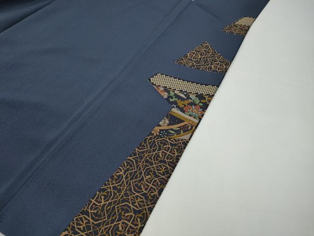 平和屋着物●訪問着 更紗花唐草吉祥文 金彩 ますいわ屋扱い 正絹 逸品 CAAX4655ut