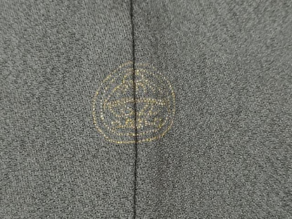 平和屋着物●訪問着 駒刺繍 更紗花唐草文 暈し染め 金彩 正絹 逸品 CAAX4699ut