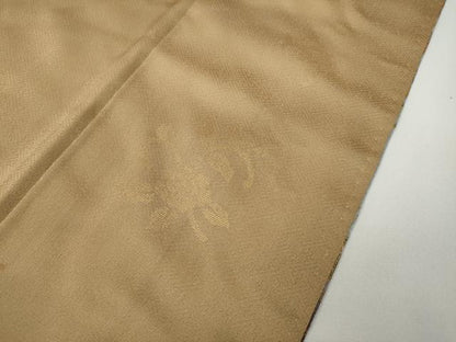 平和屋着物●訪問着 駒刺繍 更紗花唐草文 暈し染め 金彩 正絹 逸品 CAAX4699ut