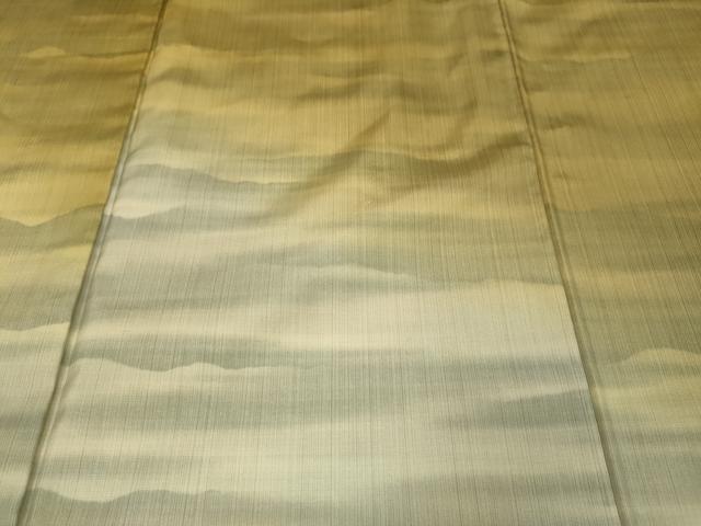 平和屋着物●訪問着 本場染大島紬 霞文 正絹 逸品 CAAX4712ut