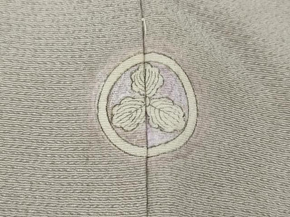 平和屋着物●豪華色留袖　流水風景草花文　暈し染め　金彩　正絹　逸品　CAAX4720ut