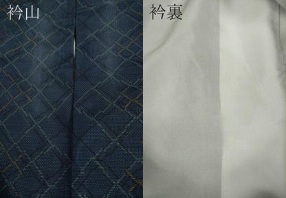 平和屋着物●本場大島紬 7マルキ 吉祥間道 正絹 逸品 CAAX4733ut