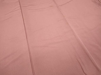 平和屋着物●上質な色無地　薄紅色　正絹　逸品　CAAX4742ut
