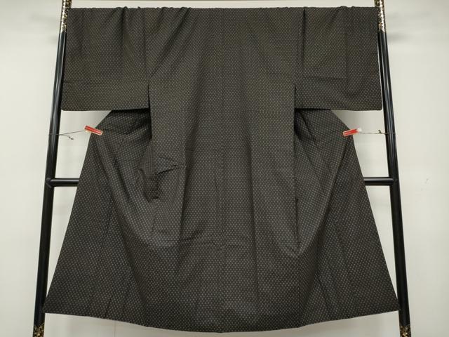 平和屋着物●男性　紬　吉祥間道　やまと誂製　正絹　逸品　CAAZ2475ut
